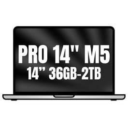 Apple MacBook Pro 14 pulgadas M5 Max 36GB 2TB SSD Plata